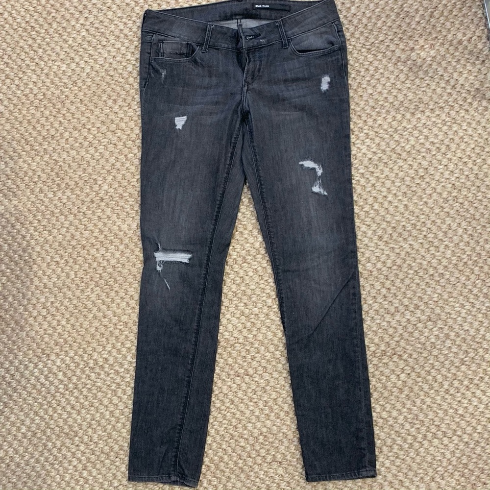 Black Orchid Grey Skinny Jeans